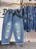 Pantalones Infantiles Rantuo 2026 Estilo Nuevo Niños Medianos y Grandes Jeans Niños Bebé Estilo Diseñador Simples Modernos Pantalones Largos Transfronterizo