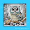Frete Grátis Tamanho Grande Pintura com Diamantes Diamantes de Formato Irregular DIY 5D Diamantes Brilhantes Desenho Animado de Animal Atravessando Fronteiras Atacado Pintura Adesiva Mais Vendida