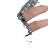 Anillo Cruzado para Viajeros Coreano y Japonés para Mujer, Anillo Ajustable de Moda Vintage con Personalidad, Anillo Geométrico Hip-Hop Estilo Ins para Dedo Índice