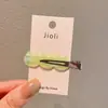 Grampos de Cabelo Sem Costura para Mulheres, Presilhas Laterais em Formato de Gato, Acessórios de Cabelo de Celebridade da Internet Coreana, Pequenas Presilhas Laterais para Franja, Grampos para Cabelo Liso, Presilhas Bico de Pato