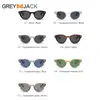 Nuevas Gafas de Sol Estilo Coreano para Mujer, Gama Alta, Montura Redonda Pequeña, Marca de Tendencia Personalizada, Gafas de Sol Polarizadas Cp Pin de Alta Calidad, Retro