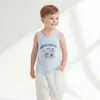 Chaleco de Algodón Puro para Niños Otoño Nuevo Estilo Ropa Interior Clase A para Niños Capa Base para Niñas Algodón Transpirable Diseño de Dibujos Animados