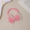 Novedad Estilo Europeo y Americano Diademas de Malla con Encaje Fino para Niños, Diademas con Moño Multicolor, Accesorios para el Cabello, Venta Directa del Fabricante