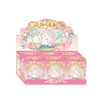 Caja sorpresa de zorro de nueve colas floral, estilo antiguo, alto valor estético, figura de juguete de moda, lindo adorno de zorro, un regalo coleccionable para niñas