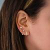 Exquisitos Aretes de Zircón Traje de Mujer Lujo Ligero Diseño de Doble Uso Aretes 2024 Nuevas Explosiones Aretes Simples