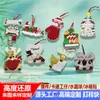 Ímãs de Geladeira de Resina Decorações de Árvore de Natal Personalizadas Enfeites Boneco de Neve Rena Bengala Doce Ímãs de Geladeira Criativos Personalização