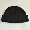 Chapéu de lã de cor pura estilo coreano para outono e inverno, chapéu de pele de melão para casal, chapéu de malha estilo masculino, chapéu frio de hip-hop feminino, atacado