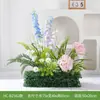 Hc-Bz3 Flores Artificiais para Cenário, Vitrine de Loja, Plantas Verdes, Flores Artificiais, Plantas Decorativas de Chão