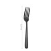 Juego de Cubiertos de Acero Inoxidable Negro de Amazon Cuchillo, Tenedor y Cuchara Hogar Occidental Bistec Dorado Hogar Mango Engrosado