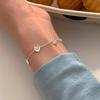Pulseira Nó Croissant Pão Água Alcalina para Mulheres 2024 Novo Design de Nicho Ins Joia de Mão Simples Modelo Quente Fabricante Atacado