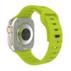Para Apple Watch 123456789 Generación Ultra King Kong Hebilla Cuadrada Correa de Silicona Deportiva para Reloj