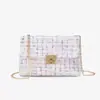 Bolsas de Mujer al por Mayor 2026 Nuevas Llegadas Primavera/Verano Bolso Cruzado Casual de Algodón Lino para Mujer Bolso de Hombro Cuadrado Pequeño Retro de Moda para Niñas