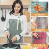 Delantal rayado hogar impermeable moda borrable mano cocina cocina correa a prueba de aceite overol mayoreo
