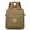 Mochila Multifuncional para Mujer Ligera de Tela de Nailon Repelente al Agua Bolso de Gran Capacidad para Hombro Cruzado Bolso de Mano Casual