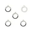 Pingente de Diamante com Gotejamento de Óleo em Moldura Geométrica Acessórios de Joias DIY com Cola Pingente de Chaveiro Brincos Colar W569