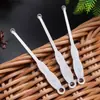 Púas de oído Antiguas de Acero Inoxidable Cuchara para Oídos Limpiador de Oídos con Agujeros para Uso Doméstico para Adultos y Niños, Borde Delgado Cabeza Redonda, Envío Gratis
