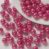 Cuentas acrílicas chapadas en color de fábrica, collar artesanal, accesorios para el cabello, tocado, cuentas decorativas, cuentas sueltas, material al por mayor