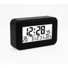 Reloj Digital LCD Simple Transfronterizo para Niños y Estudiantes, Despertador Pequeño Inteligente Luminoso para Personas Mayores y Perezosas para Despertar