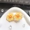 Grampo de Cabelo Flor Doce Clipe BB Estilo Western Infantil Adorno de Cabeça Flor de Cerejeira Fofa Acessórios de Cabelo para Menininha Clipe Lateral para Franja