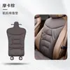 Nuevo cojín para asiento de coche perforado piel nappa cojín avanzado para asiento de coche engrosado antideslizante cojín para asiento delantero y trasero de cinco plazas