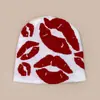 Gorro de Punto Sexy con Labios para Otoño e Invierno para Mujer Hip-Hop Personalidad Estilo Europeo y Americano Calle Frío Gorro de Punto Gorro Pullover Venta al por Mayor