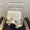 Diseño de Moda Color Sólido 2026 Grabado Gran Capacidad Elegante Correa Ancha Bolso Cruzado para Mujer Bolso Pequeño Cuadrado de Hombro