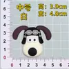 Cachorro de Desenho Animado PVC Borracha Macia Adesivos de Cola Creme Acessórios DIY Capa de Celular Acessórios de Cabelo Caneca Tamancos Acessórios para Sapatos