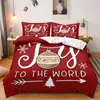 Temu Juego de Cama Navideño de Tres Piezas Enano Navideño Anciano Decoración del Hogar Juego de Cama de Tres Piezas Se Puede Enviar Jit