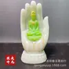 Fornecimento ao vivo de antiguidades coleção diversa pintura em pedra luminosa ornamentos de nicho de Buda atirando para cornucópia uma geração de cabelo