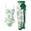 Traje de Baño Conservador Conjunto Europeo y Americano 2025 Cubre Vientre Delgado Vacaciones Playa Aguas Termales Bikini Conjunto Retro Francés