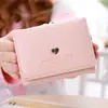 2025 Nueva Cartera para Mujer Corta Estilo Coreano Pequeña Fresca y Linda 70% de descuento Billetera para Monedas de Mujer Cartera de Amor Bolso de Mujer