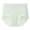 Ropa interior de niña de cintura media, suave, floral, hipoalergénica, transpirable, alta elasticidad, sin constricción, cobertura total, ligera, ropa interior de triángulo para mujer 2248