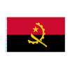 Bandera de angola No. 4 banderas 90 * 150cm poliéster exterior hebilla bandera bandera grande bandera de angola