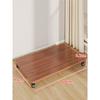 Base de caixa de armazenamento móvel Fit Box Storage Board com polia Suporte Bandeja com roda Piso Rack de armazenamento doméstico