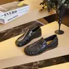 2026 Verano Nuevo Estilo Capa Superior Piel de Vaca Casual Versátil Mocasines Slip-On para Mujer, Zapatos Planos con Punta Redonda para el Trabajo o el Ocio