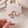 Nuevo Diseño de Nicho Sentido Serpiente Forma Pinza para el Cabello Alternativa Accesorios para el Cabello Accesorios de Pinza Lateral Moda Femenina Creativa Pinza para el Flequillo