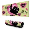Amazon Hot Cat Alfombrilla de Ratón Grande Rosa Linda para Escritorio de Chica Alfombrilla Grande para Teclado de Computadora de Oficina