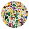 Venda Quente Transfronteiriça 102 Adesivos do Pokemon Pokemon Pikachu Adesivos Bidimensionais