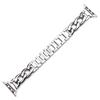 Adequado para 87654321 geração de moda Chanel estilo metal única fileira denim chain iwatch Apple pulseira de aço inoxidável