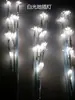 Novos Adereços de Casamento: Borboletas de Ferro e Pássaros Voadores para Guiar o Caminho, Decoração de Palco T para Salão da Cerimônia de Casamento e Arranjo de Luzes de Chão Iluminadas