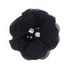 Flores Hechas a Mano al por Mayor 6cm Flor de Chifón con Perlas y Pedrería Cosida a Mano Flor de Tela Accesorios para Zapatos Sombreros Ropa