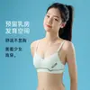 Ropa interior estilo femenino, sin varillas, para la pubertad, busto grande, hace que el busto se vea más pequeño, push-up, delgado, anti-caída, cierre trasero, venta al por mayor de sujetadores para mujer