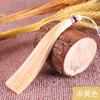 Borla larga de 16 cm con cabeza colorida enrollada, borla de disfraz antiguo Hanfu, colgante de borla, borla colgante para abanico, adornos decorativos para linterna