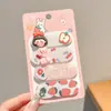 2026 Nova Faixa de Cabelo Infantil Estilo Francês com Lindo Design Floral, Velcro Mágico para Prender o Cabelo, Presilha de Cabelo Estilo Coreano para Franja