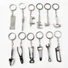 Llavero de Llave Inglesa Ajustable de Metal Mini Réplica Colgante Regalo Promocional Creativo Llavero