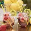 Copas de Vino de Plástico, Copas Sencillas Sin Pie, Copas de Vino de Gran Capacidad para Uso Doméstico, Copas de Whiskey de Alta Estética, Estilo Retro de Lujo Ligero