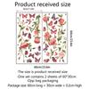 Zsz1089 Galhos e Flores de Borboleta Coloridos Adesivos de Parede Autocolantes para Decoração de Sala de Estar e Quarto Pvc Grande Quantidade Negociável