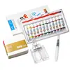 Mini Caja de Pintura Acrílica para Acuarela Portátil Pequeña Tabla de Dibujo Traje Boceto Viaje Pintura Manual
