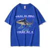 Camisetas Divertidas de Running Tralalero Tralala Tiburón Meme Meneurope y América