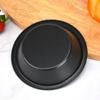 Forma Redonda Mini para Ovos de 5 polegadas Amazon Forma para Torta Tarte Assadeira Aço Carbono Preto Teflon Antiaderente Forma para Torta